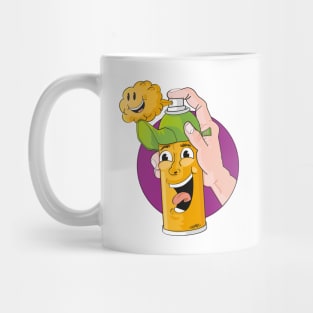 Happy Spray Can Mug